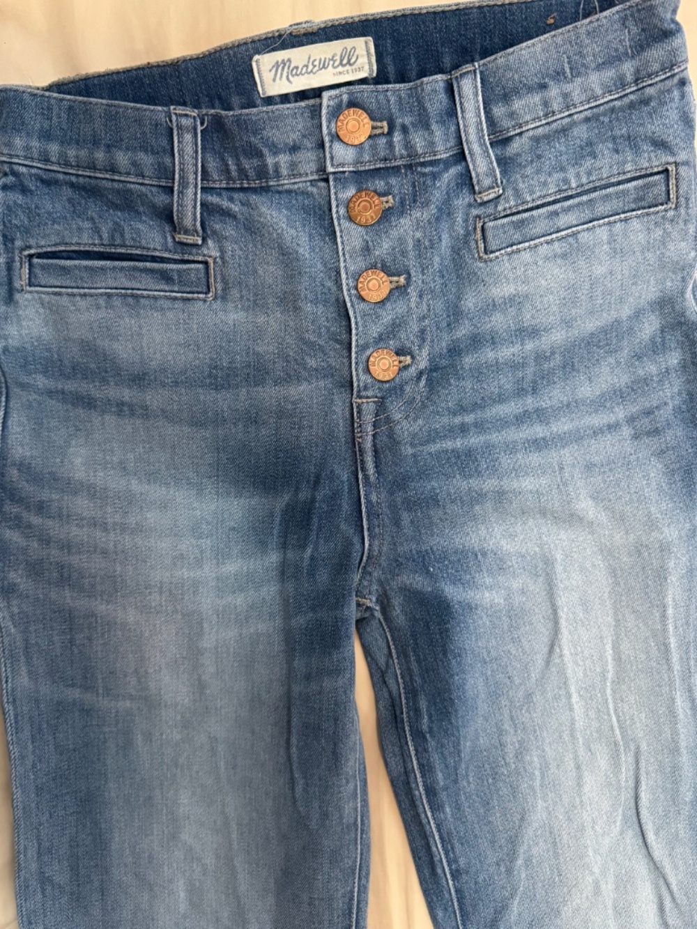Madewell market flare jeans - Picture 2 of 4